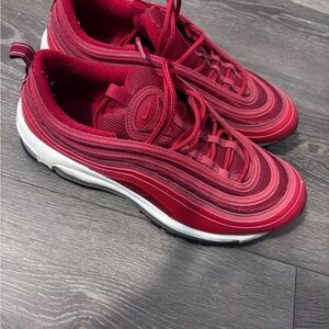 Nike Air max 97s Red Sneakers